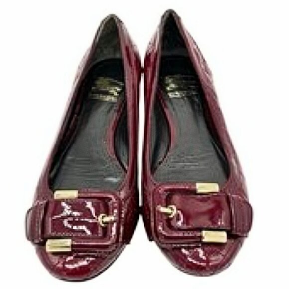 Burberry Patent Leather Flat Loafer Shoes OBO - Picture 1 of 8